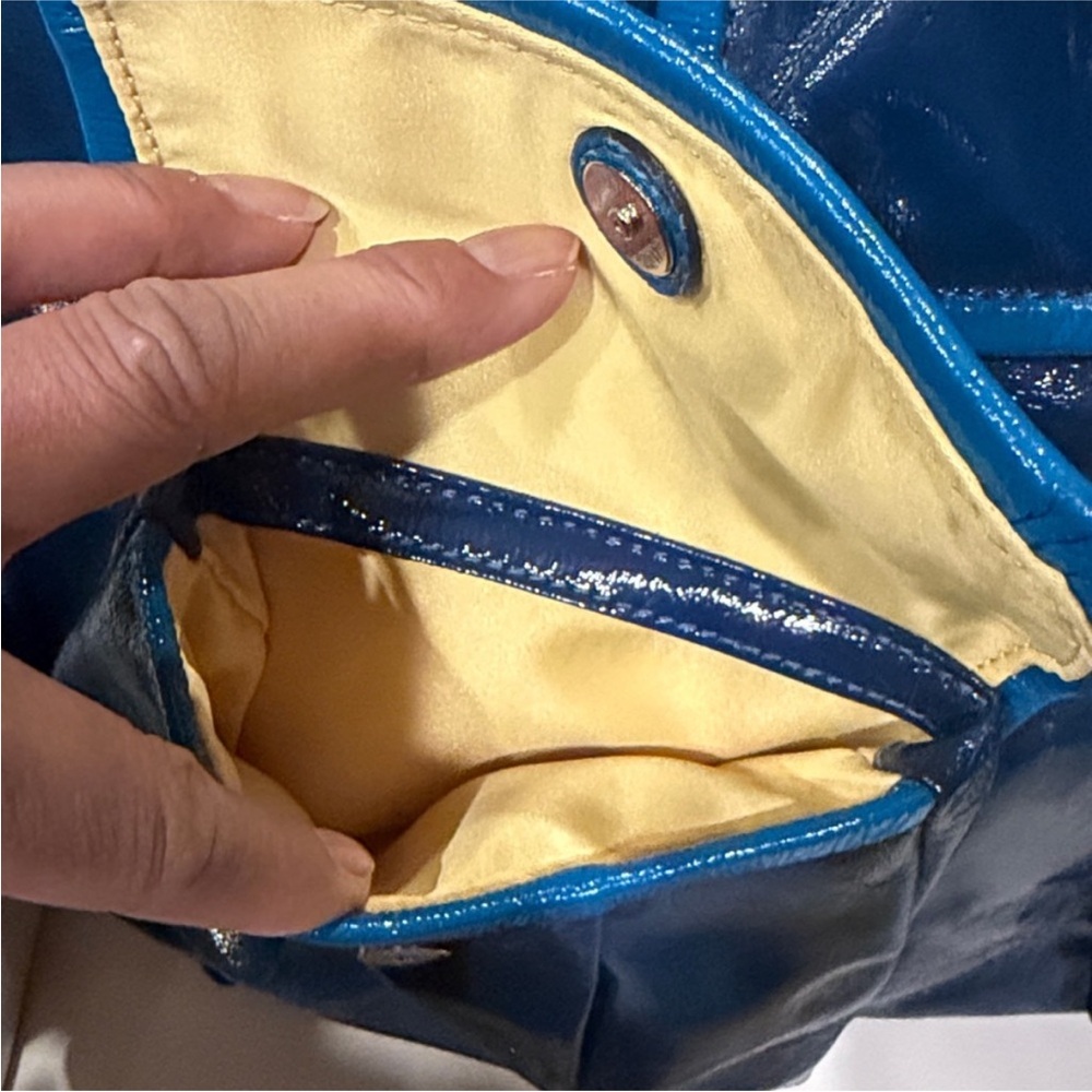 Rare Coach Poppy Spotlight Patent Leather Handbag - Picture 10 of 16